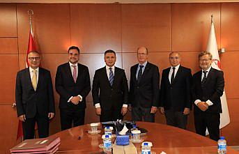 Turka araç muayene ekibinden Özelleştirme İdaresi Başkanlığına ziyaret