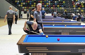 Türkiye 3 Bant Bilardo Şampiyonası'nın ikinci etabı, Samsun'da başladı
