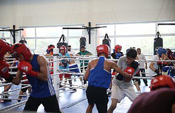 Üst Minik Erkek Boks Milli Takımı'nın Kastamonu kampı tamamlandı