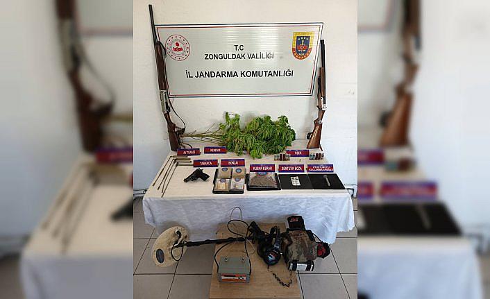 Zonguldak'ta uyuşturucu operasyonunda 2 kişi tutuklandı