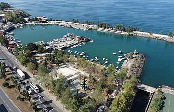 Akçaabat Sahil Park'ta ikinci etap çalışmaları sürüyor