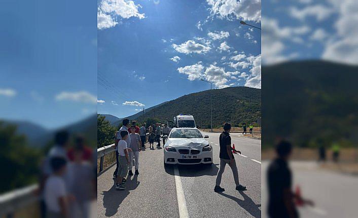 Amasya'da otomobilin çarptığı yaya öldü