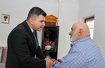 Artvin Vali Vekili Erdoğan, Kıbrıs gazisini ziyaret etti