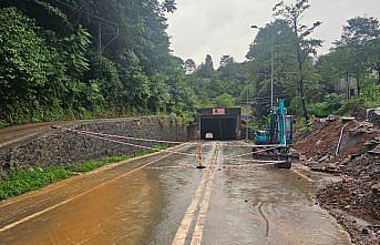 Artvin'de sağanak etkili oldu