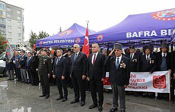 Bafra’da 19 Eylül Gaziler Günü kutlandı