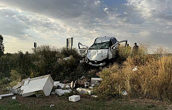 Bayburt'ta otomobil ile panelvanın çarpıştığı kazada 4 kişi yaralandı