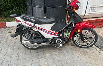Çorum'da çalınan motosiklet Alaca ilçesinde bulundu