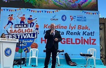 Çorum’da Halk Sağlığı Festivali düzenlendi