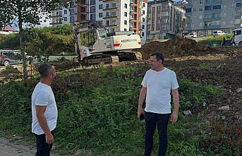 Espiye Belediye Başkanı Karadere, çalışmaları yerinde inceledi