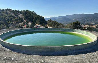 Göynük'te orman yangınlarına karşı yeni yangın havuzu yapıldı