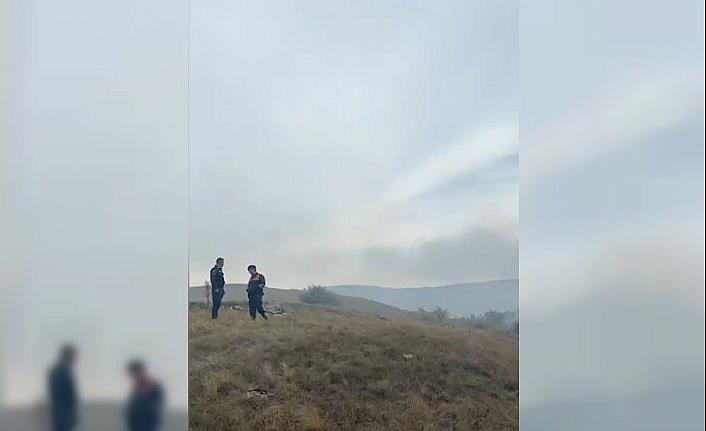 Göynük'te otluk alanda çıkan yangın söndürüldü