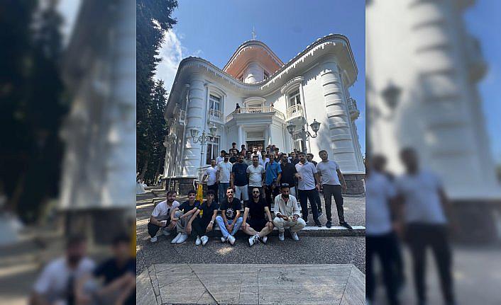 Hakkari'den gelen ekip Trabzon'da turistik mekanları gezdi