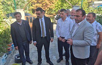 Hanönü'de konutlara ilk doğalgaz verildi