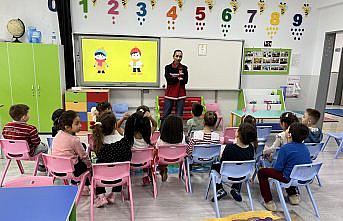 Havza'da anaokulu öğrencilerine “mahremiyet“ eğitimi verildi