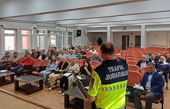 Havza'da jandarmadan trafik eğitim semineri