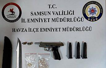 Havza'da uyuşturucu operasyonunda 1 zanlı yakalandı