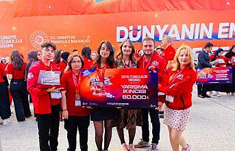 Karabük'te lise öğrencilerinden TEKNOFEST 2025'te Türkiye ikinciliği