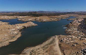 Kırklareli'nde Kayalıköy Barajı'nın doluluk oranı yüzde 6'ya düştü