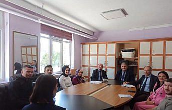 Küre Milli Eğitim Müdürü Yılmaz okul ziyaretlerinde bulundu