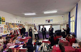 Ordu'da TKDK'den öğrencilere kırtasiye malzemesi desteği