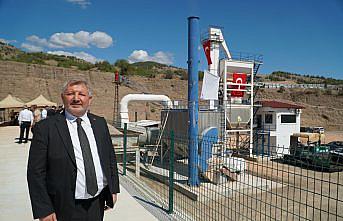 Osmancık Belediyesi Asfalt Plenti Tesisi faaliyete başladı