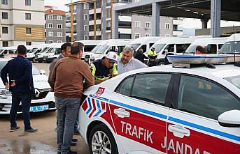 Osmancık’ta okul servis araçları denetlendi