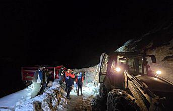 Rize'de çığ nedeniyle mahsur kalan 15 kişi kurtarıldı