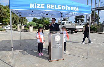 Rize'de İlköğretim Haftası kutladı