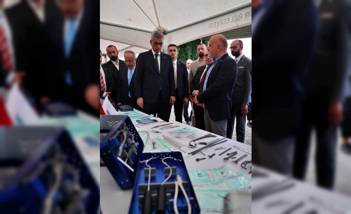 Sağlık Bakanı Memişoğlu, Samsun Şehir Hastanesi'nde incelemede bulundu