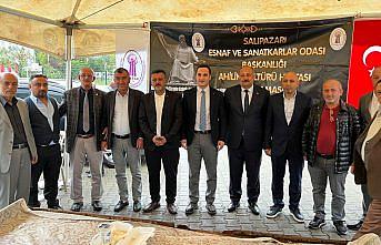 Salıpazarı'nda Ahilik Haftası kapsamında ahilik pilavı ikramı