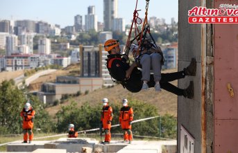 Samsun'da deprem tatbikatı yapıldı
