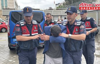 Samsun'da evinde karısını öldüren kişi trafikte yakalandı