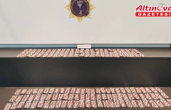 Samsun'da motosiklette 2 bin 240 sentetik ecza hapı ele geçirildi