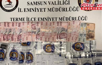 Samsun'da uyuşturucu operasyonunda 3 şüpheli yakalandı