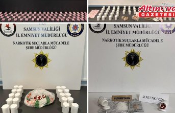 Samsun'da uyuşturucu operasyonunda 5 zanlı yakalandı