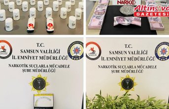 Samsun'da uyuşturucu operasyonunda 6 zanlı yakalandı