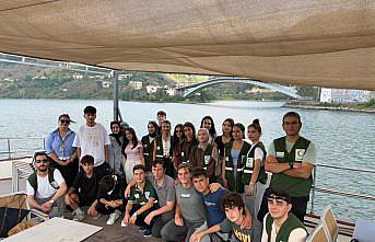 Samsun Yeşilay Şubesi 26 gönüllü öğrenciyle Ayvacık gezisi düzenledi