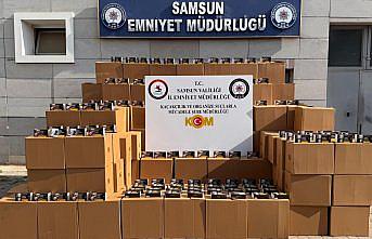 Samsun'da 3 milyon 780 bin makaron ele geçirildi