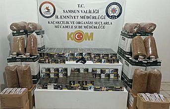 Samsun'da 83 bin 600 makaron ele geçirildi