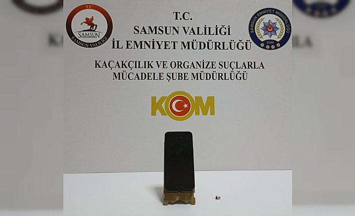 Samsun'da ehliyet sınavında usulsüzlük yapan şüpheli yakalandı