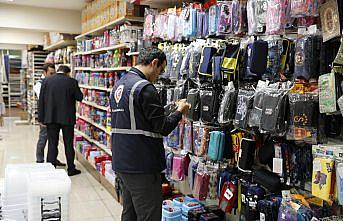 Samsun'da kırtasiye ve okul ürünlerine yönelik denetim yapıldı