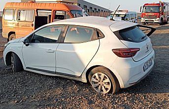 Samsun'da minibüs ile otomobilin çarpışması sonucu 3 kişi yaralandı