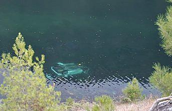Bafra'da nehre düşen otomobildeki kadın ve çocuğu öldü