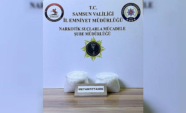 Samsun'da uyuşturucu operasyonunda baba oğul yakalandı