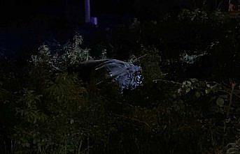 Samsun'da yoldan çıkan otomobildeki 3 kişi yaralandı