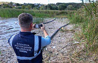 Sapanca Gölü'nde kaçak su kullanımına karşı denetim başlatıldı