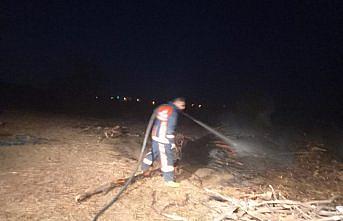 Sinop'ta çıkan anız yangını söndürüldü