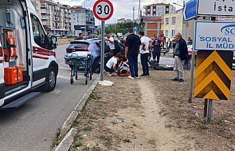 Sinop'ta iki otomobilin çarpıştığı kazada 2 kişi yaralandı