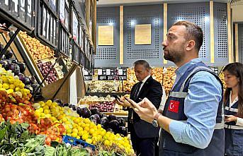 Ticaret Bakanlığı ekipleri Samsun'da marketleri denetledi