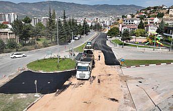 Tokat'ta Denizli Caddesi modern görünüme kavuştu
